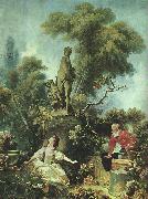 The Meeting Jean Honore Fragonard